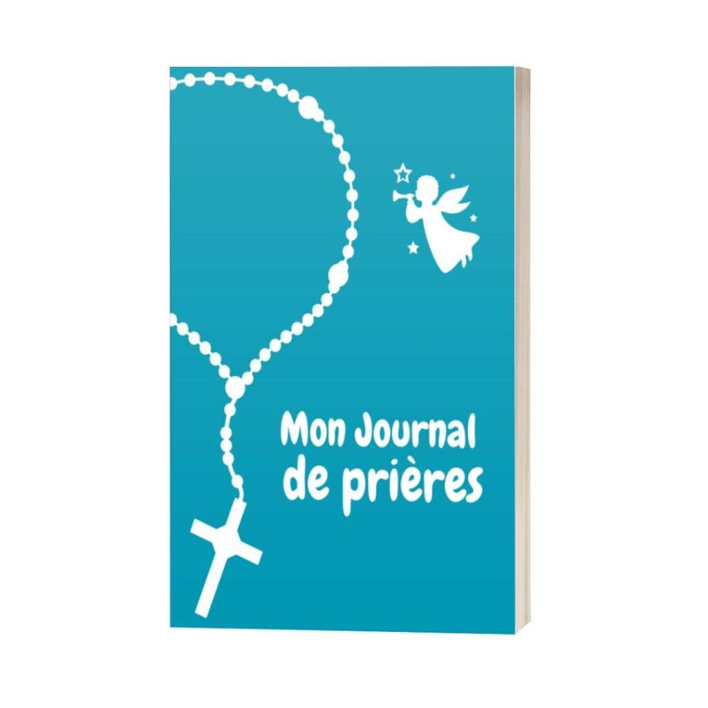 CAHIER DE PRIÈRES 120 pages - Journal de prières lignées - Angel