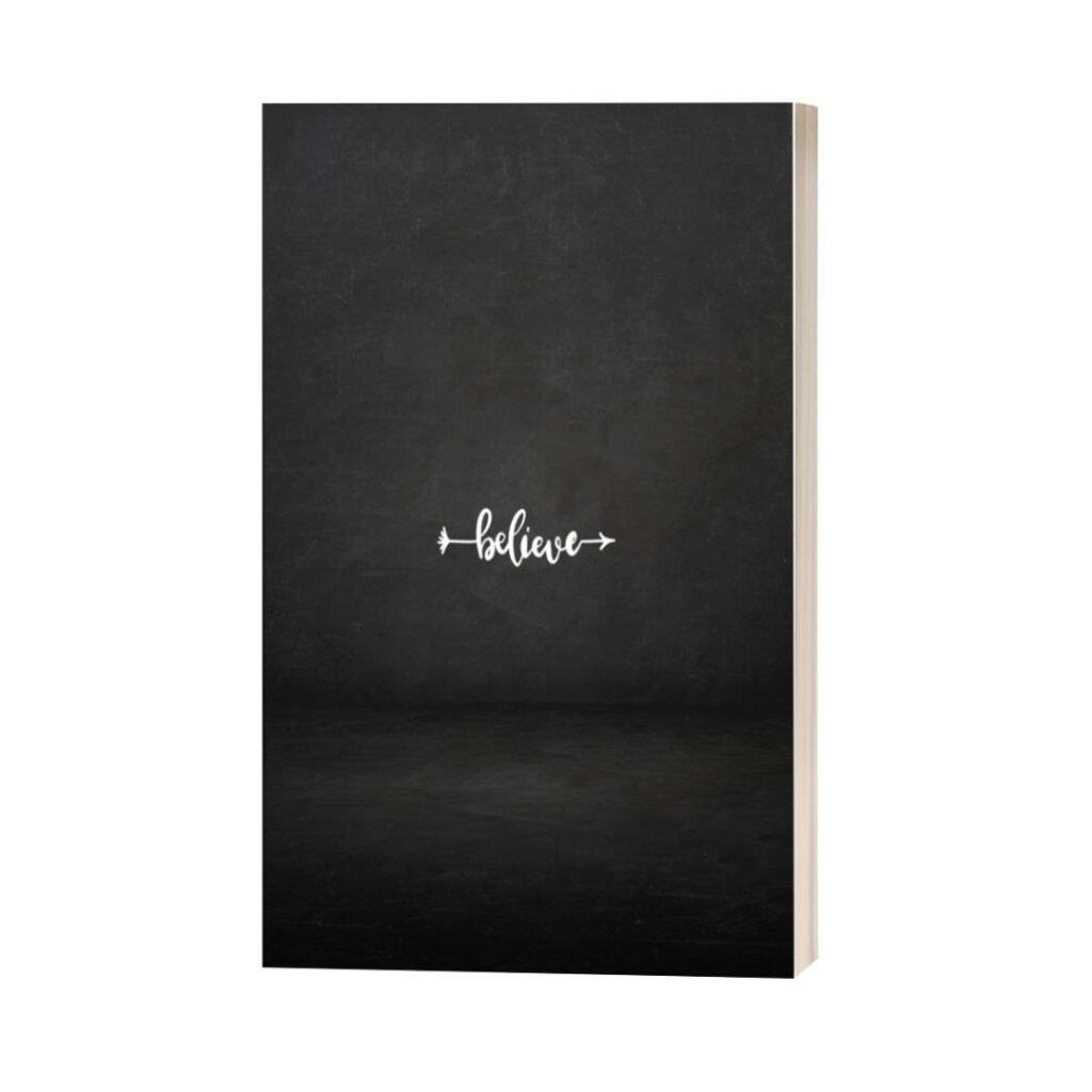 CAHIER DE PRIÈRES 120 pages - Journal de prières lignées - Believe