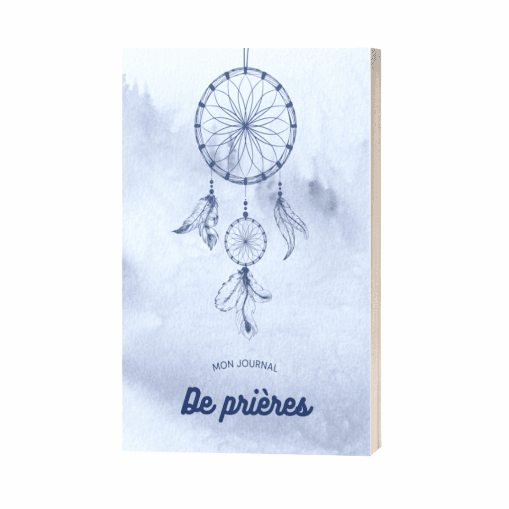 CAHIER DE PRIÈRES 120 pages - Journal de prières lignées - Dreamcatcher