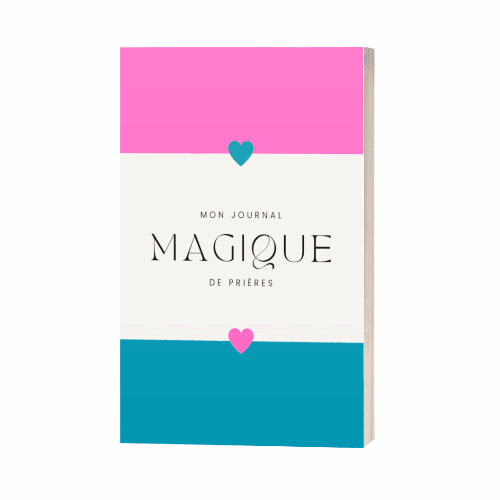 CAHIER DE PRIÈRES 120 pages - Journal de prières lignées - Magique